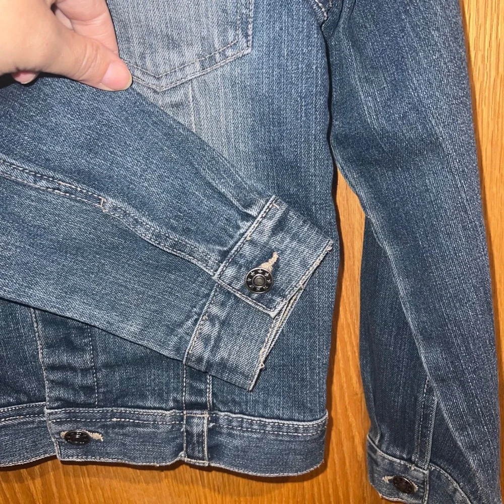 Hot & Spicy Denim Jacket Kids 134/140 Blue West Camp Blue Tigers 1472982